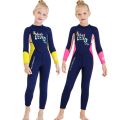 2.5MM Neoprene Wetsuit Children Diving Suits Swimwear Girls Long Sleeve Surfing Swimsuits For Girl Bathing Suit Wetsuits.