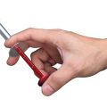 NAMUNY Brake Disc Measuring Tool 0-45mm Thickness Measuring Ruler Calipers for Motorcycles Cars Brake Disc Wear Test Detection.