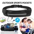 Waterproof Running Waist Bag Canvas Sports Jogging Portable Outdoor Phone Holder Belt Bag Women Men Fitness Sport Accessories. 