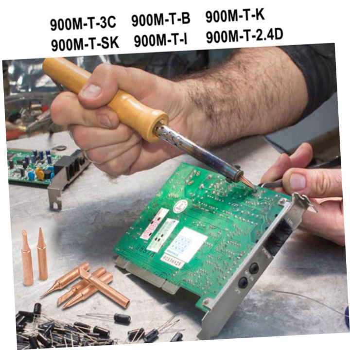 6Pcs/set%20Pure%20Copper%20900M-T%20Solder%20Iron%20Tip%20Lead-free%20Solder%20Tip%20Welding%20Head%20Encounter%20Easy%20To%20Replace%20Electric%20Soldering%20Iron%20Tip%20Tool%20-%20Image%206