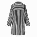 ZANZEA Korean Style Women Fashion Casual Lapel Shirt Button Down Striped Tops Blouse. 