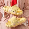 Cartoon Cloud Women Slippers Summer Sandals Men Couples Outside EVA Thick Bottom Non-slip Sole Casual Beach Shoes Home Slippers. 