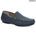 Weinbrenner Navy Blue PU Loafers for Men. 