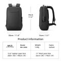 Mark Ryden COMPILO MR9000 Premium Digital Lock Laptop Backpack (YKK Zipper, Number Lock Anti-Theft, Shockproof, Waterproof).