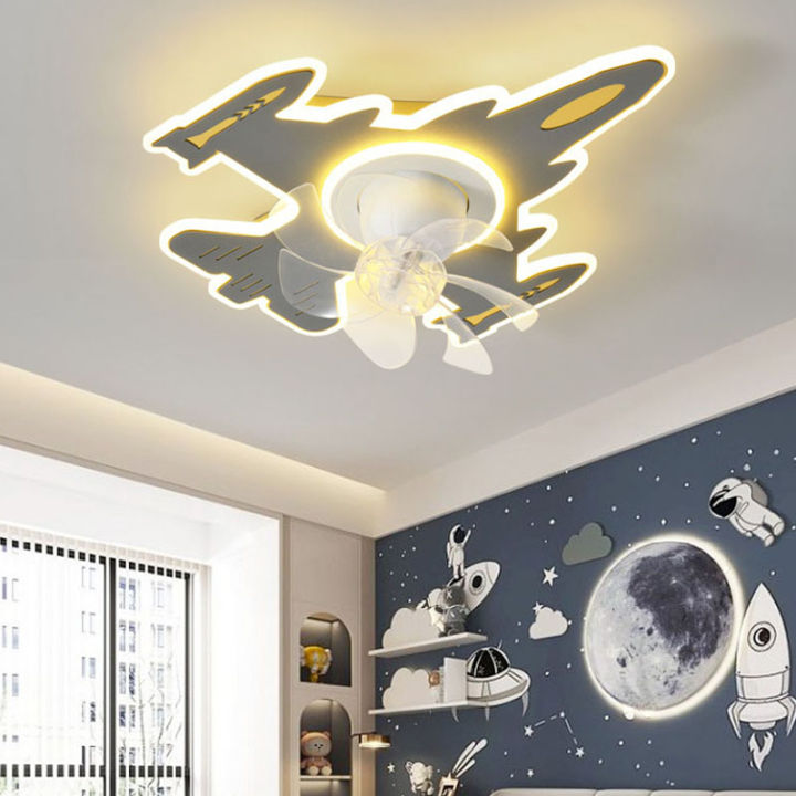 Aircraft%20Ceiling%20Fan%20Light%20Remote%20Control%20Children%20Boys%20Bedroom%20Fan%20Lamp%20Modern%20Blue%20Airplane%20LED%20Fan%20Ventilator%20Dimming%20Lights%20-%20Image%204