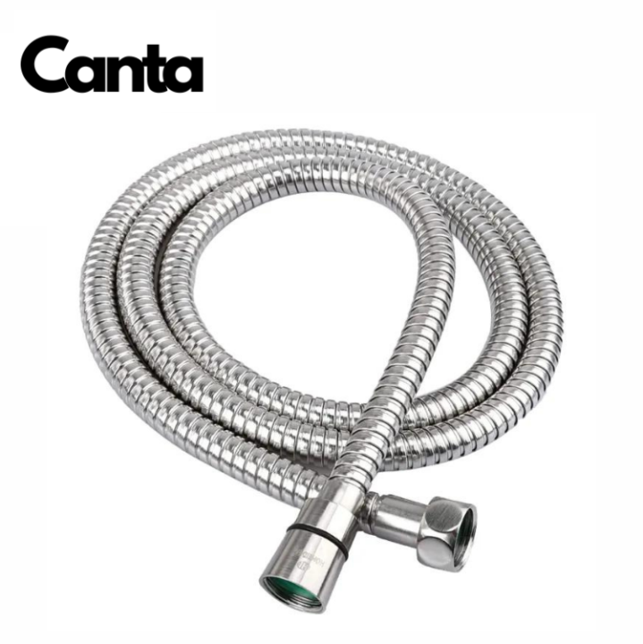48%20inch%20/%204%20Feet%20Chrome%20Polished%20Stainless%20Steel%20Hand%20Shower%20Flexible%20Hose%20Pipe%20-%20Image%202