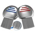 Nit Free Terminator Lice Comb, Professional Stainless Steel Louse and Nit Comb for Head Treatment, Removes Nits.