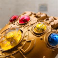 1PC Cos PVC Infinity Gauntlet LED Light Thanos Gloves Gauntlet LED Thanos Gloves 1:1 Superhero Halloween Superhero Props.
