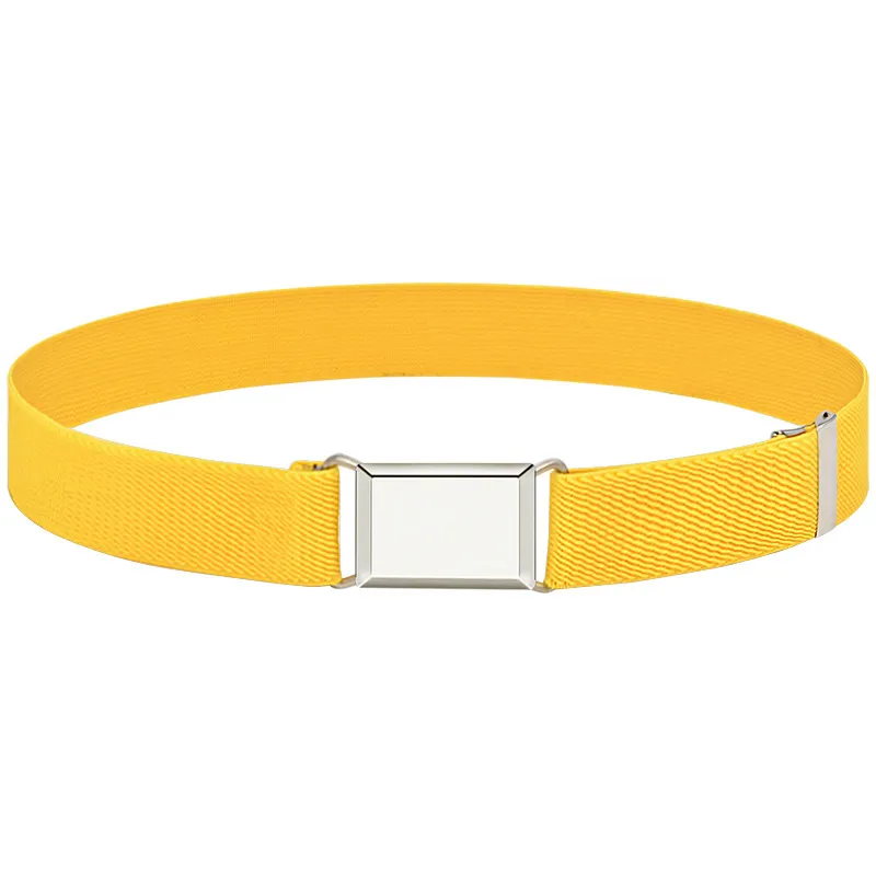 9-Pack Kids Elastic Belts - Adjustable Toddler Belts With Pin Buckle (30-65cm Multiple Colors)