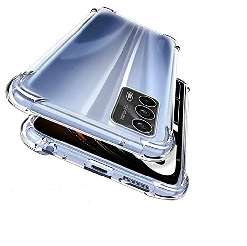 For Realme GT / Realme GT Neo / Realme X7 Max Crystal Silicone Clear Transparent Shockproof Back Cover Phone case