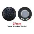 2PCS 27mm 30mm 40mm 50mm Headphone Speaker Driver Hifi Bluetooth Black / White Magnetic High-end Earphone Diy Loudspeaker Repair.