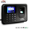 Biometric Attendance System USB Fingerprint Reader Time Clock Employee Control Machine Electronic Device Russian English.