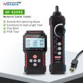 noyafa New NF-8209S LCD Network Cable Tester Wire Tracker PoECurrent Length cabl RJ45 Cable Tracker multifunctional tester Tool.