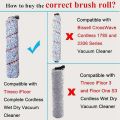 Filter Brush Roller and Pre-Filter Foam Replacement Parts for Tineco IFloor HF10E-01 Wet Dry Vacuum Cleaner. 