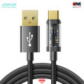 Joyroom S-UC027A12 USB To Type-C 3A Data Cable - 1.2m - Black.
