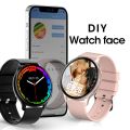 New Body Temperature Smart Watch Women Men HD 360*360 Screen Answer Call Dial Call Smartwatch for Samsung Watches for Women +box. 