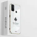 Phone case For Lenovo K13 Note Back cover Soft Shining Maple Leaves Design Cover For Lenovo K13 Pro Cover cases. 