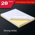 Glossy Self Adhesive Sticker Paper A4 (20 Pcs) ২০ পিস - sticker. 