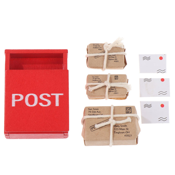 1Set%201:12%20Dollhouse%20Miniature%20Letter%20Box%20Red%20Mailbox%20With%20Mail%20Sack%20Postcard%20Fairy%20Garden%20Door%20Furniture%20House%20Decor%20Toy%20-%20Image%204