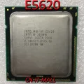 Pulled Xeon E5620 CPU 2.4GHz 12M 4 Core 8 Threads LGA1366 Processor. 