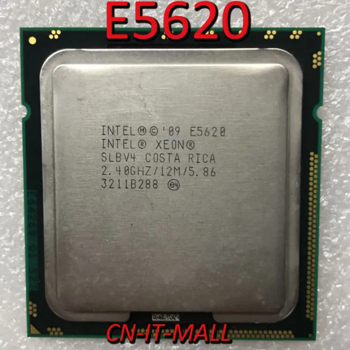 Pulled Xeon E5620 CPU 2.4GHz 12M 4 Core 8 Threads LGA1366 Processor