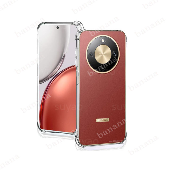 For Honor X9D 5G 2025 Phone Case Clear Transparent Casing HonorX9D Shockproof Soft TPU Flexible Anti Drop Simple Silicone Back Cover
