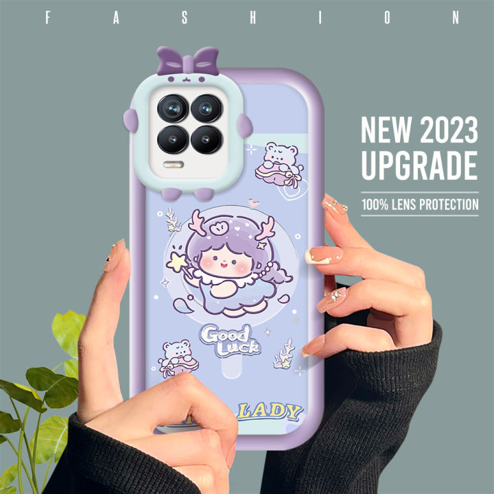 Zipper Case For Realme 8 Pro/Realme 8 Button Design, Zipper Pocket PU Leather Phone Magnetic Cover, Wallet Case For Realme 8 Pro/Realme 8-001 - View #3