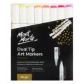 Mont Marte Premium Dual Tip Art Markers 24pc.