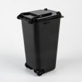 【Bestseller】 Mini Desktop Trash Can Plastic Waste Bins With Lid Household Clean Trash Desk.