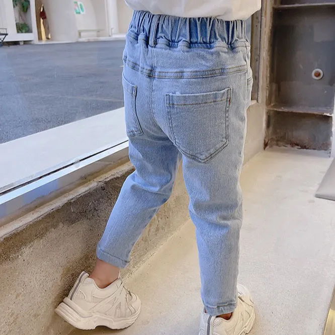 Cute%20Girls'%20Jeans%20Spring%20and%20Autumn%20Women's%20Baby%20Autumn%20Fashionable%20Casual%20Pants%20Soft%20Slim%20Fit%20Outer%20Wear%20Trousers%20Fashion%20-%20Image%202