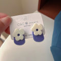 needle Korean sweet and cute cherry earrings female autumn and winter temperament flower earrings girl heart earrings for girls for women low price. 