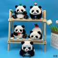 Compatible with LEGO series particle building blocks high difficulty adult and child giant panda three dimensional assembly toys. 