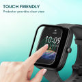 Amazfit Bip 3 Amazfit Bip 3 Pro Smart Watch PMMA Full Coverage Screen Protector. 