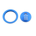 Car START Engine Button Cover STOP Key Ignition Switch Sticker Red.