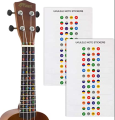 Ukulele Decals Fretboard Note Decals Sticker for Ukulele Beginners. 