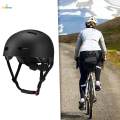Adult Bike Helmets Sports Helmets Adjustable Size Outdoor Black.