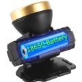 High Power LED Headlamp Rechargeable Headlight Built-in 18650 1200mAh Battery 3W Head Lamp Waterproof Head Torch Head Light. 