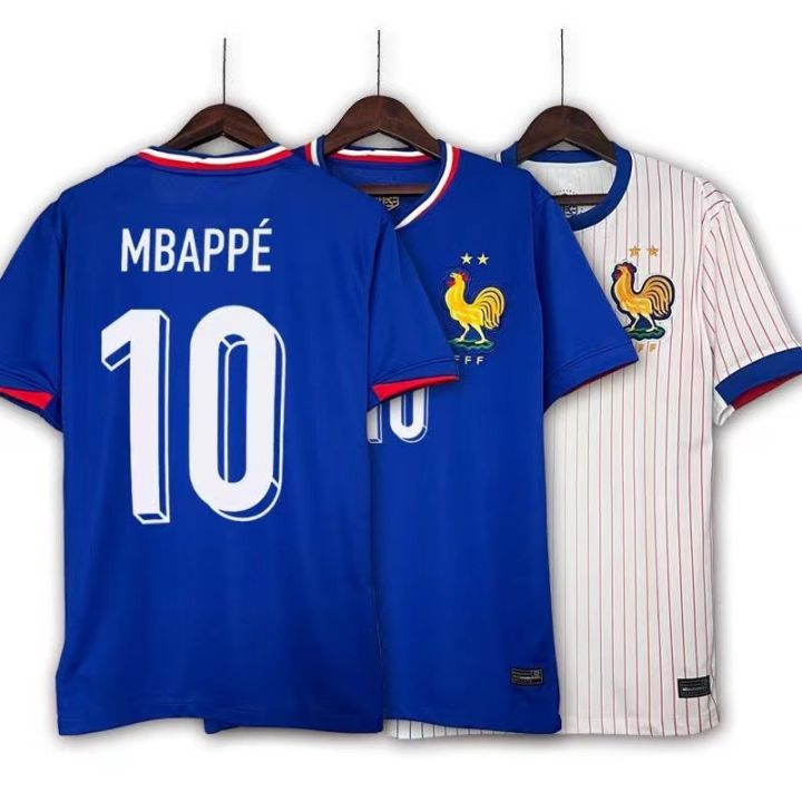 2024%20French%20Cup%20home%20jersey%20size%2010%20bappe%20football%20jersey%20single%20shirt%20adult%20and%20children's%20game%20training%20form%20-%20Image%205