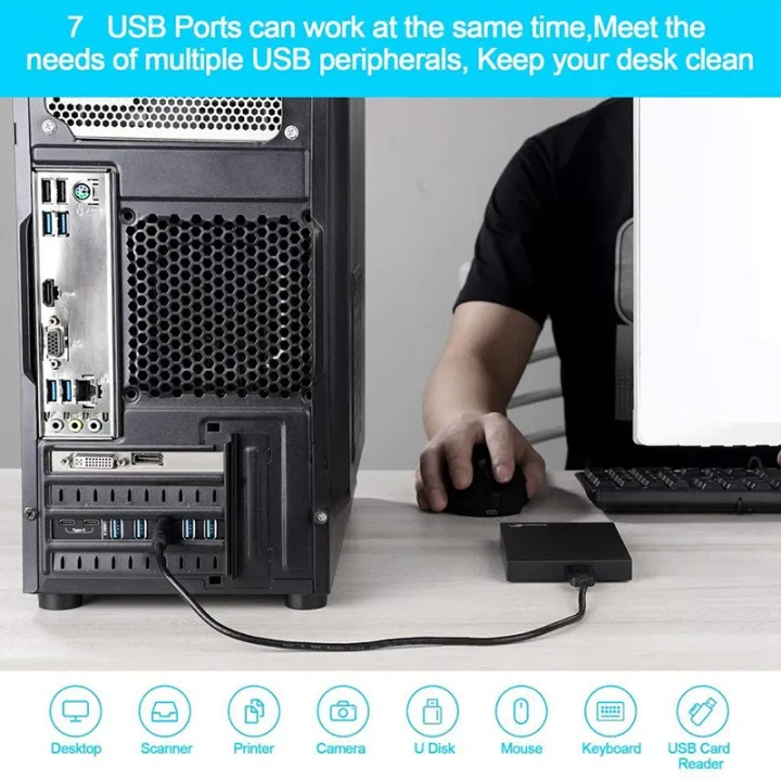 PCI-E%20to%20USB%203.0%207-Port%20Expansion%20Card,%20PCI%20Express%20USB%203.2%20Add%20in%20Card,%20Internal%20USB3%20Hub%20Converter%20for%20Desktop%20PC%20-%20Image%206