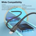 USB Cable For iPhone 14 13 12 11 Pro Max Mini 6 7 8 Plus XS X XR SE iPad 20W Phone Data Sync Fast Charging Wire Cord 0.3M 1M 2M.