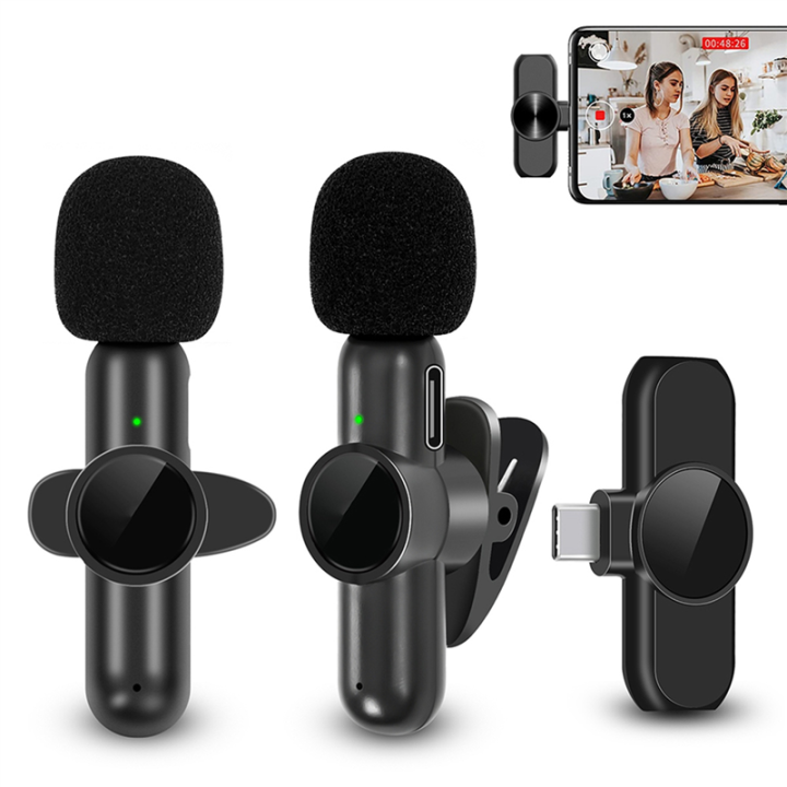 OUMERY%20Wireless%20Lavalier%20Microphone%20Noise%20Cancelling%20Audio%20Video%20Recording%20for%20//Android/%20Live%20Game%20Mic%20-%20Image%205