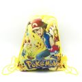 Pokemon Kids Birthday Party Non-woven Fabrics Bag Boy Favors Dragon Ball Bag Hello Kitty Drawstring Bag New Years Party Supplies. 