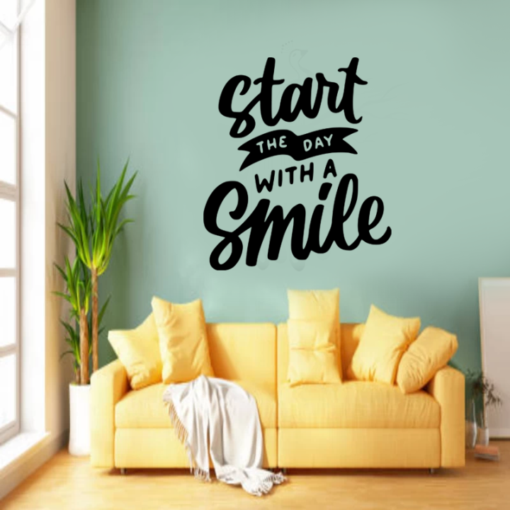 Motivational%20Quotes%20Wall%20Sticker%20Start%20The%20Day%20With%20A%20Smile%20Wall%20Decal%20For%20Office%20Reading%20Room,%20Meeting%20Room%20Wall%20Decals%20Black%20-%20Image%204