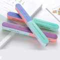 Nail file polishing gauze six-sided polishing and filing manicure tool nail file printed nail grinder -1pcs.