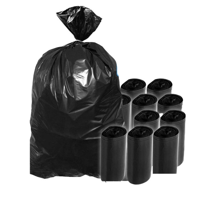 Extra Large Garbage Bag (45" X 27") - 10 Pc - Handle Your Waste Disposal Needs With Ease Using These Durable Extra-Large Garbage Bags