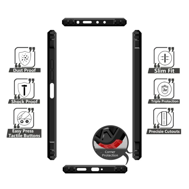 For%20Xiaomi%20Poco%20x5%20pro%205G%20Edge-Reinforced%20Shockproof%20Cushion%20Back%20Clear%20Hybrid%20Transparent%20Hard%20Cover%20Casing%20-%20Image%204