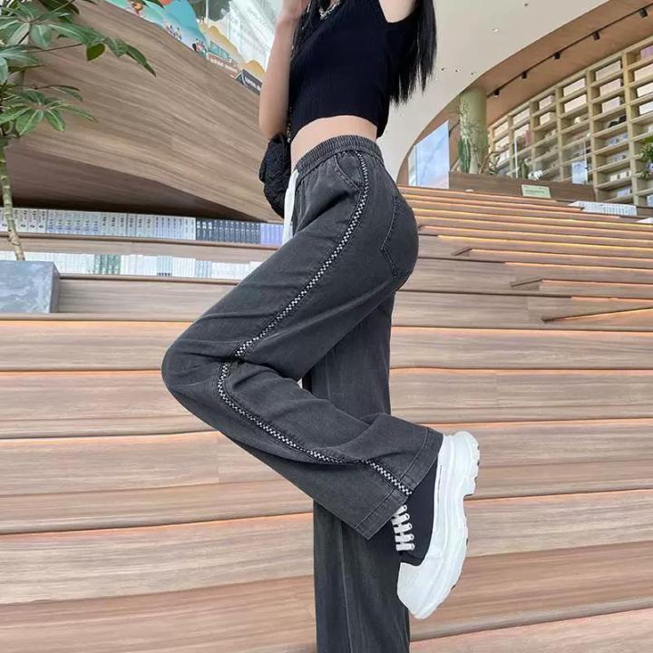 Thin%20Tencel%20jeans%20women's%202024%20summer%20new%20loose%20and%20thin,%20fashionable%20and%20versatile,%20casual%20wide-leg%20pants%20trend%20-%20Image%203