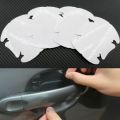 4pcs Anti Scratch Car Handle Inside Sticker - Car Accessories. 