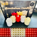 Smokeless LED Candles for Party Decor- (Pack of 3 Pcs).