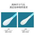 Children's cartoon tableware, baby eating spoons, household infant PP complementary food, cute little soup spoons, maternal and infant products. 
